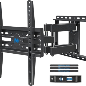 TV Wall Mount for 32-65 Inch Television,Mount with Swivel and Tilt, Full Motion Bracket with Articulating Dual Arms, Fits 16Inch Studs, Max VESA 400X400 Mm, 99Lbs, MD2380