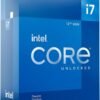 Intel Core i7 Unlocked Desktop Processor – 3.60 GHz, 12 Cores, LGA1700, Intel 7 Architecture
