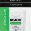 Mint Waxed Dental Floss – Shred-Resistant, Smooth Glide, Deep Cleaning, PFAS-Free, 55 Yards (1 Pack)
