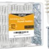 140-Piece Wall Hanging Kit – Heavy Duty Drywall Anchors & Screws Set for Picture Frames, Wall Art, Curtain Rods (75lb Capacity)