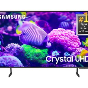 Samsung 43" Crystal UHD 4K Smart TV – DU7200B Series (2024 Model, UN43DU7200BXZA)