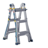 5 in 1 Multi Position Pro 14 Ft. Reach Aluminum Adjustable Multi Position Ladder, 375 Lb. Load Capacity Type IAA Duty