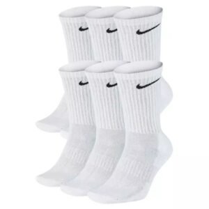 Nike Men's Dri-FIT Everyday Cushioned Athletic Fitness Crew Training Socks (3-Pack)